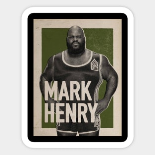 Mark Henry Vintage Sticker